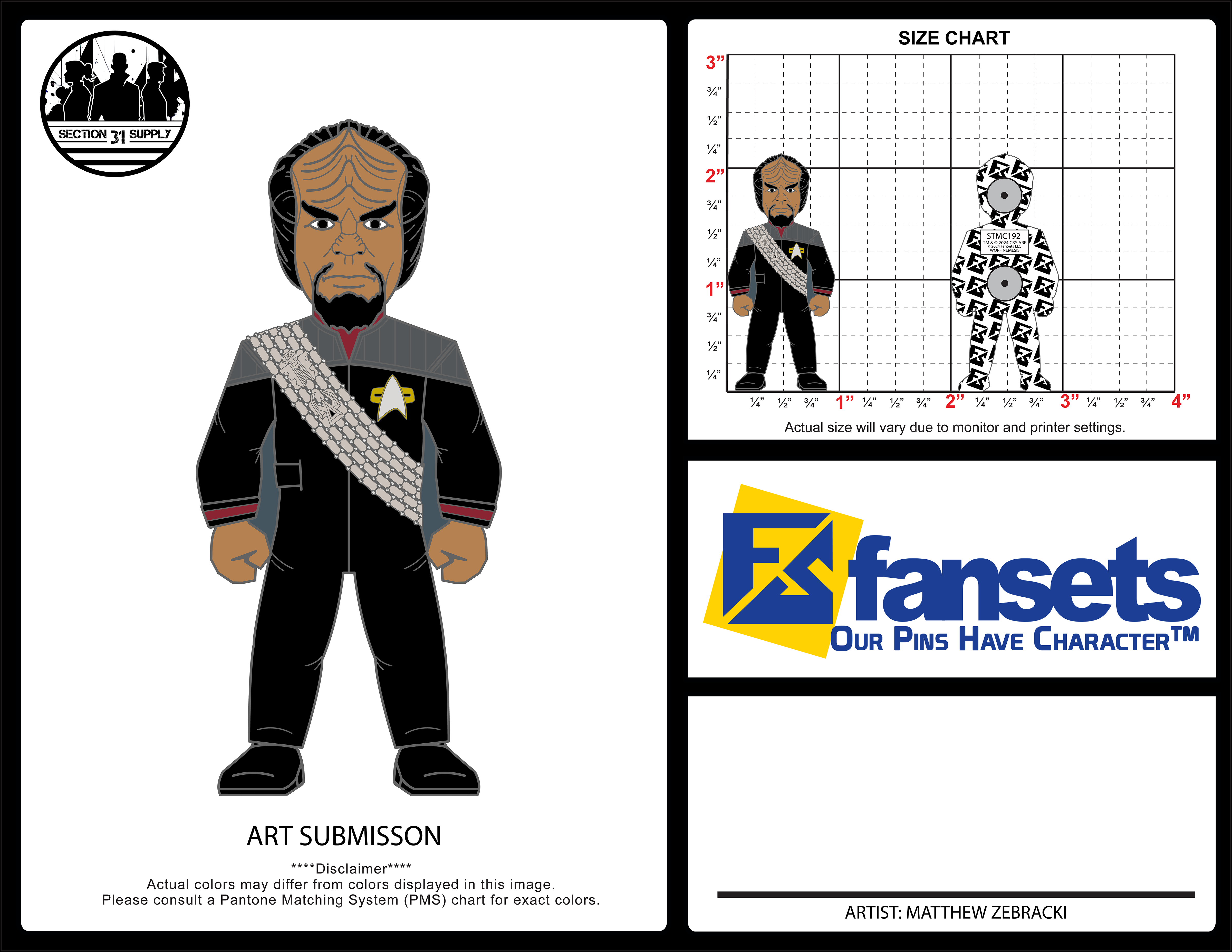 Worf Nemesis Artist Print